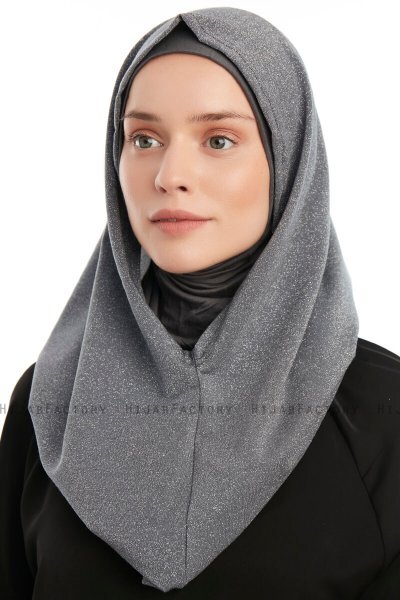 Taliah - Mørkegrå One Piece Hijab