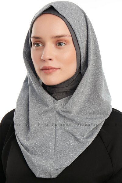 Taliah - Lysegrå One Piece Hijab