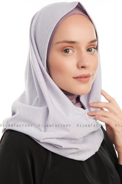 Taliah - Lavender One Piece Hijab
