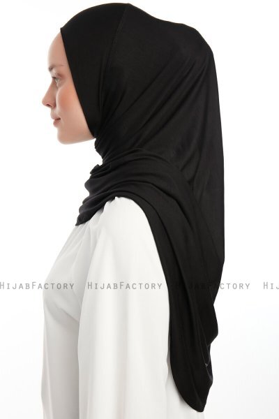 Vesile - Sort One-Piece Hijab