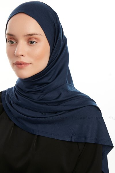 Vesile - Marine Blå One-Piece Hijab