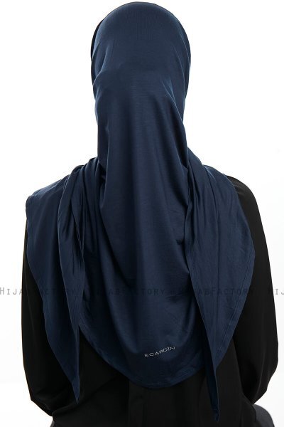 Vesile - Marine Blå One-Piece Hijab