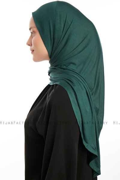 Vesile - Mørkegrøn One-Piece Hijab