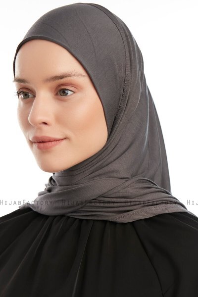 Vesile - Mørkegrå One-Piece Hijab
