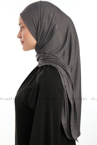 Vesile - Mørkegrå One-Piece Hijab