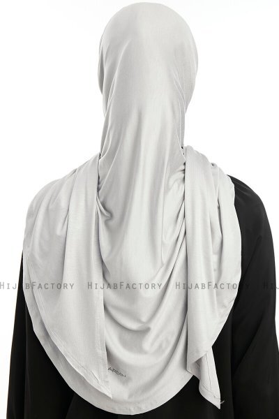 Vesile - Lysegrå One-Piece Hijab