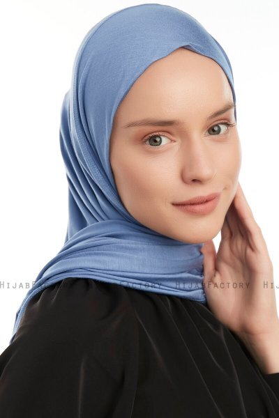 Vesile - Indigo One-Piece Hijab