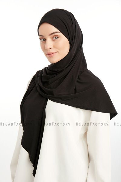 Nermin - Sort Sandy Scarfs Hijab