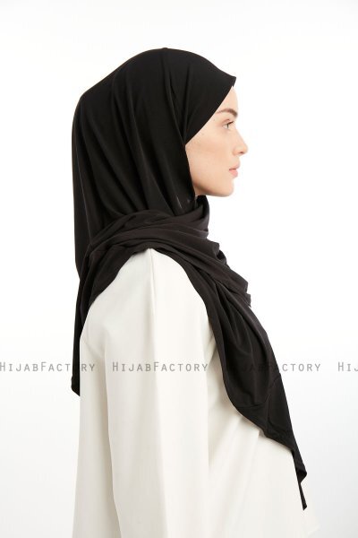 Nermin - Sort Sandy Scarfs Hijab