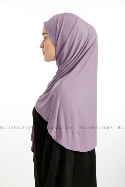 Nermin - Mørke Lilla Sandy Scarfs Hijab