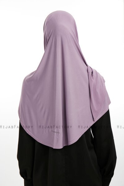 Nermin - Mørke Lilla Sandy Scarfs Hijab