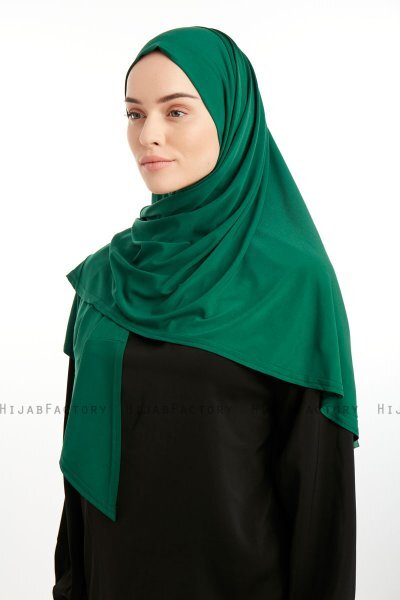 Nermin - Mørkegrøn Sandy Scarfs Hijab