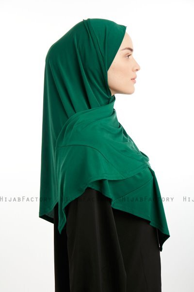 Nermin - Mørkegrøn Sandy Scarfs Hijab
