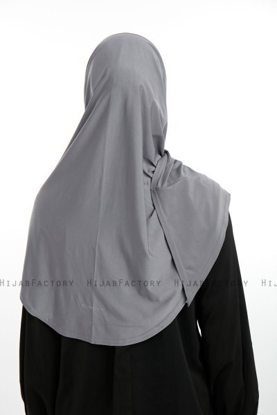 Nermin - Mørkegrå Sandy Scarfs Hijab