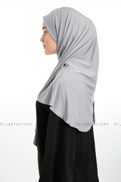 Nermin - Lysegrå Sandy Scarfs Hijab