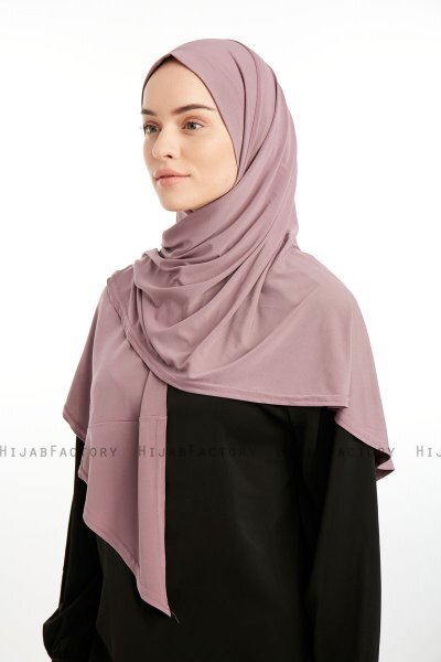 Nermin - Mørkrosa Sandy Scarfs Hijab