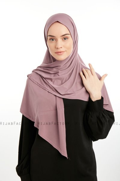 Nermin - Mørkrosa Sandy Scarfs Hijab