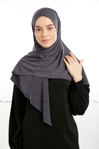Nermin - Anthracite Sandy Scarfs Hijab