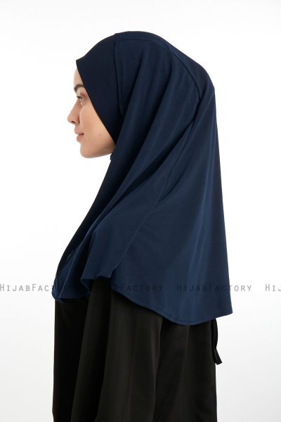 Ilay - Marine Blå Sandy Turban Hijab