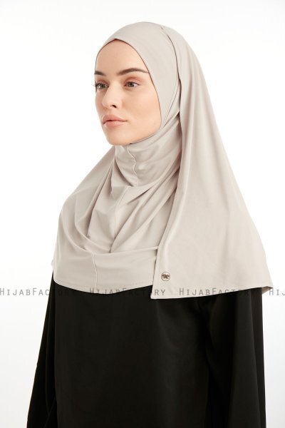 Ilay - Lys Taupe Sandy Turban Hijab