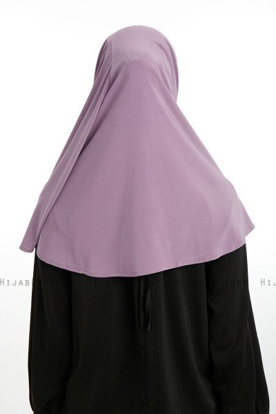 Ilay - Mørke Lilla Sandy Turban Hijab