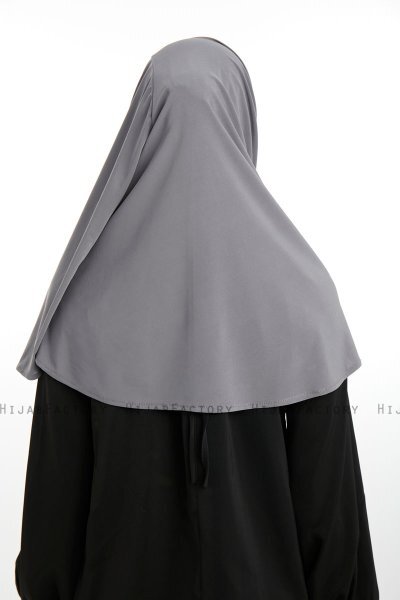 Ilay - Mørkegrå Sandy Turban Hijab