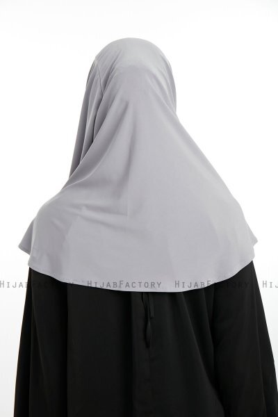 Ilay - Lysegrå Sandy Turban Hijab