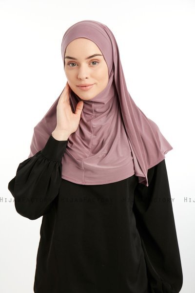 Ilay - Mørkrosa Sandy Turban Hijab