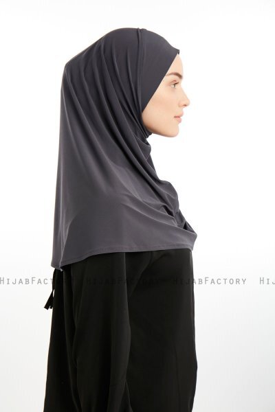 Ilay - Anthracite Sandy Turban Hijab