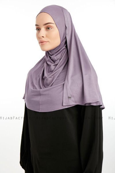 Feriha - Mørke Lilla Viskose Turban Hijab