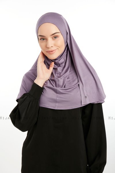 Feriha - Mørke Lilla Viskose Turban Hijab