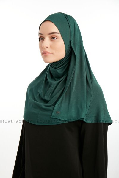 Feriha - Mørkegrøn Viskose Turban Hijab