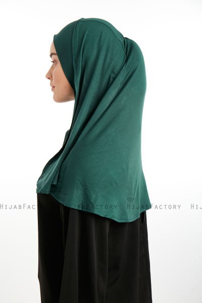Feriha - Mørkegrøn Viskose Turban Hijab