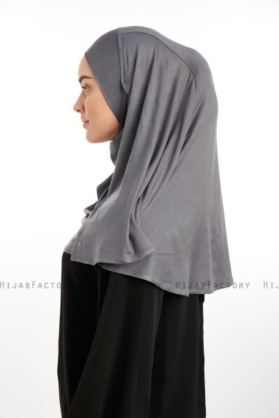 Feriha - Mørkegrå Viskose Turban Hijab