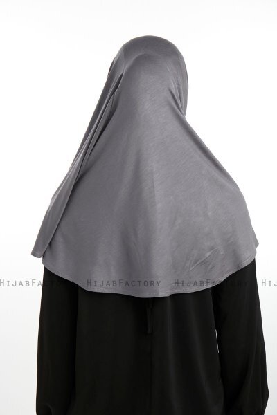 Feriha - Mørkegrå Viskose Turban Hijab