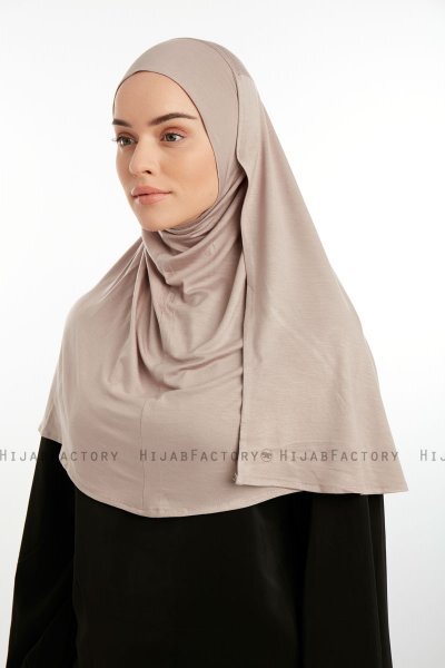Feriha - Stengrå Viskose Turban Hijab