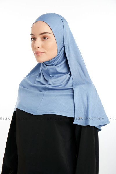 Feriha - Indigo Viskose Turban Hijab