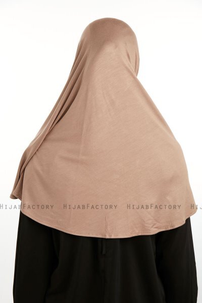 Feriha - Lysebrun Viskose Turban Hijab