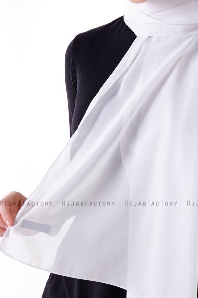 Hadise - Hvid Chiffon Hijab