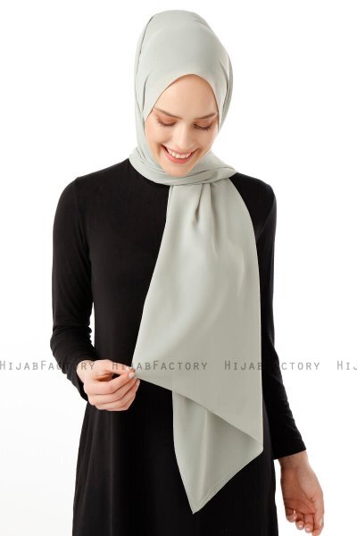 Hadise - Grøn Chiffon Hijab