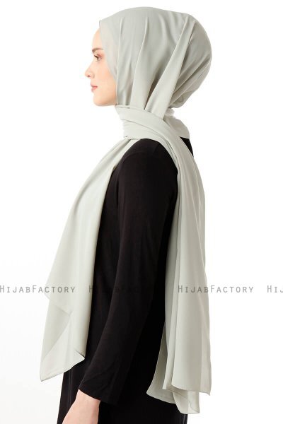 Hadise - Grøn Chiffon Hijab