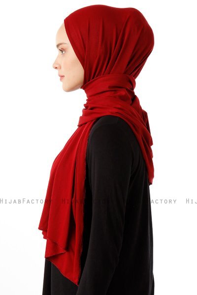Neylan - Maroon Basic Jersey Hijab