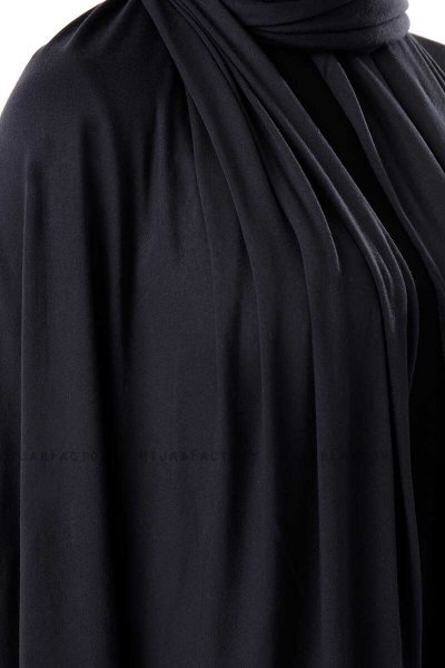 Neylan - Mørk Marine Blå Basic Jersey Hijab