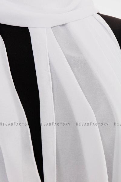 Esra - Hvid Chiffon Hijab