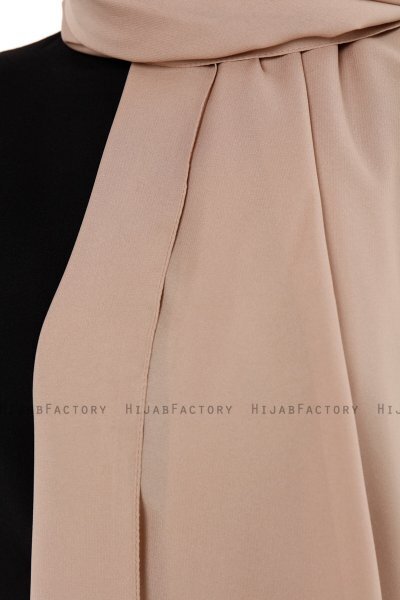 Esra - Lys Taupe Chiffon Hijab