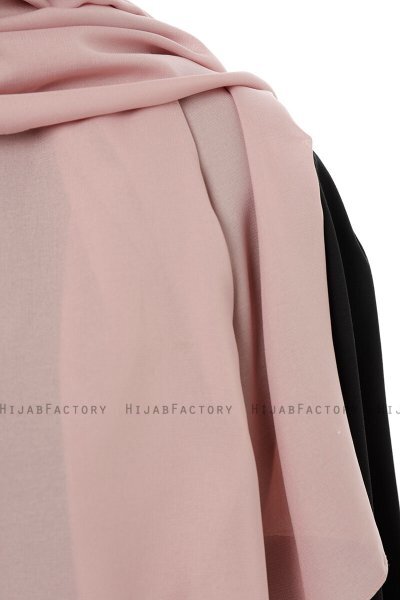 Esra - Mørkrosa Chiffon Hijab