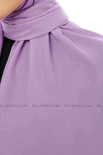 Esra - Lys Lilla Chiffon Hijab