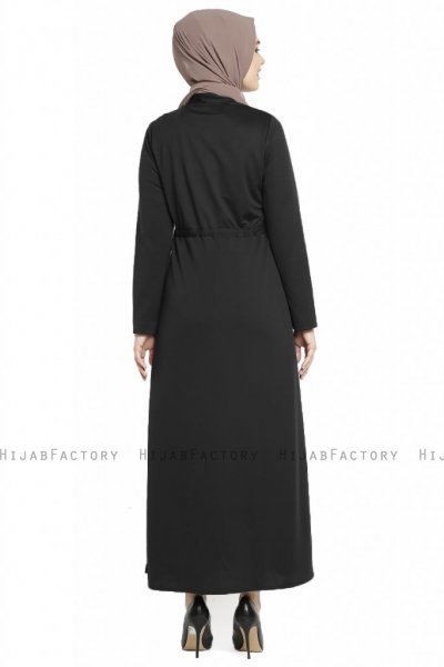 Emine - Sort Abaya - Miss Cazibe