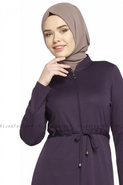 Emine - Lilla Abaya - Miss Cazibe