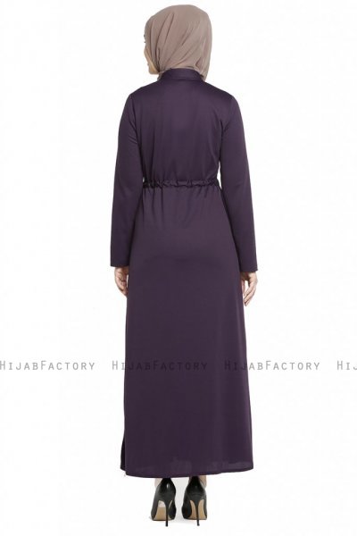 Emine - Lilla Abaya - Miss Cazibe